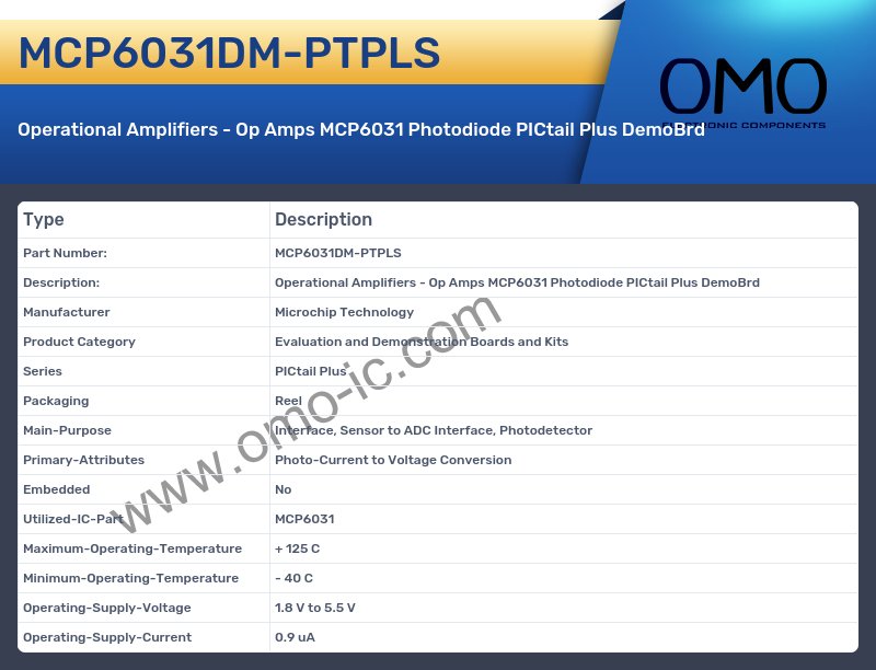 MCP6031DM-PTPLS