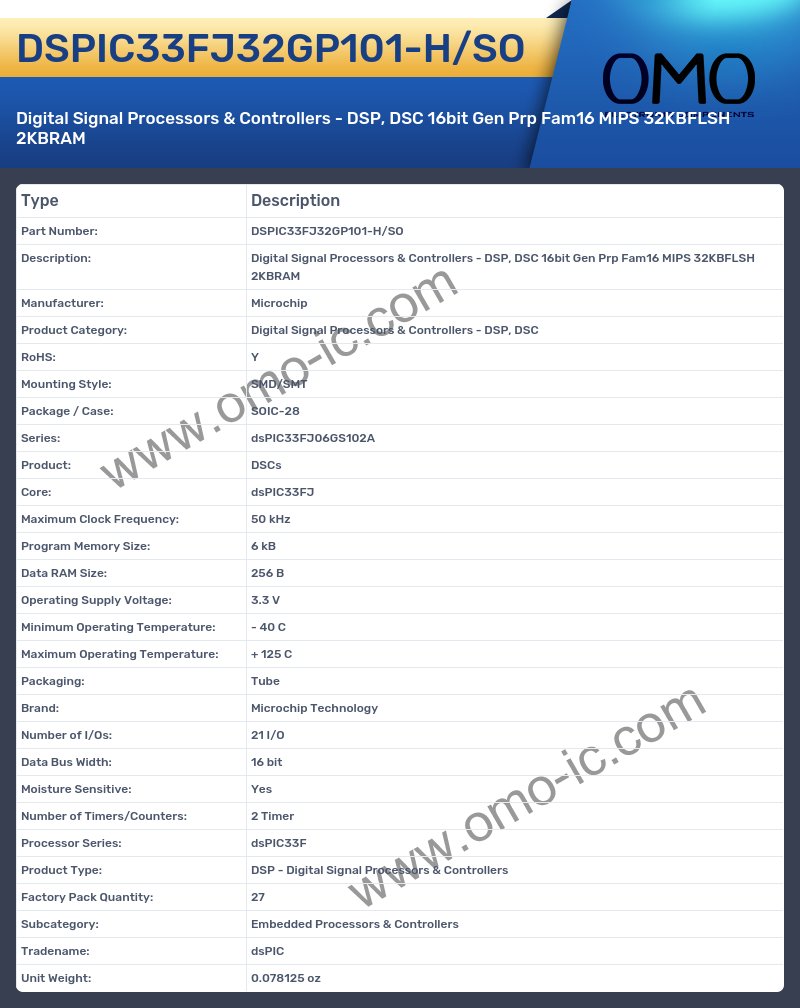 DSPIC33FJ32GP101-H/SO