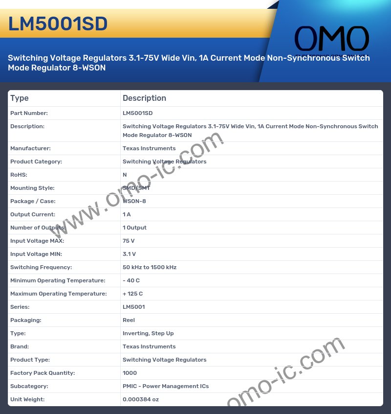 LM5001SD