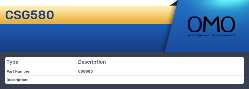CSG580