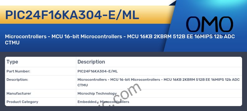 PIC24F16KA304-E/ML
