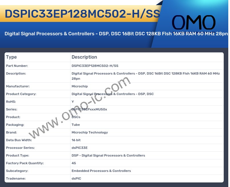 DSPIC33EP128MC502-H/SS