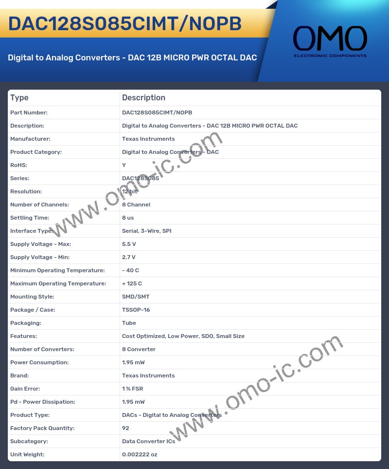 DAC128S085CIMT/NOPB