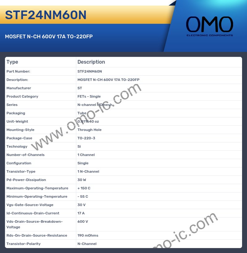 STF24NM60N