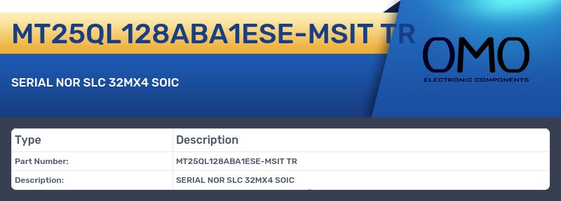 MT25QL128ABA1ESE-MSIT TR