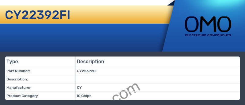 CY22392FI
