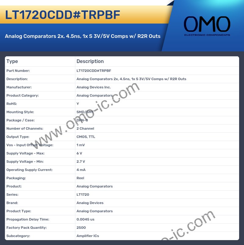 LT1720CDD#TRPBF
