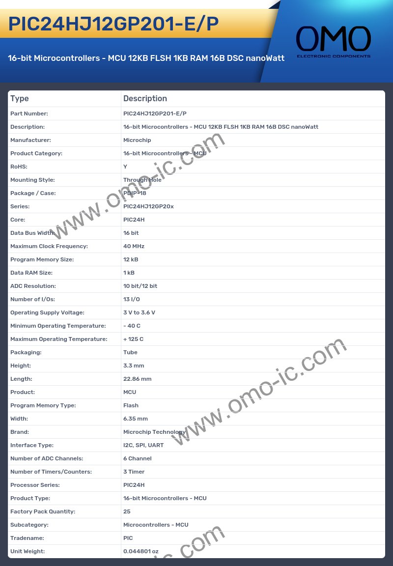 PIC24HJ12GP201-E/P