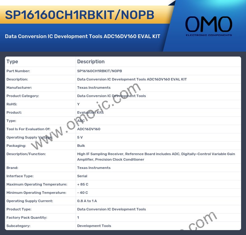 SP16160CH1RBKIT/NOPB