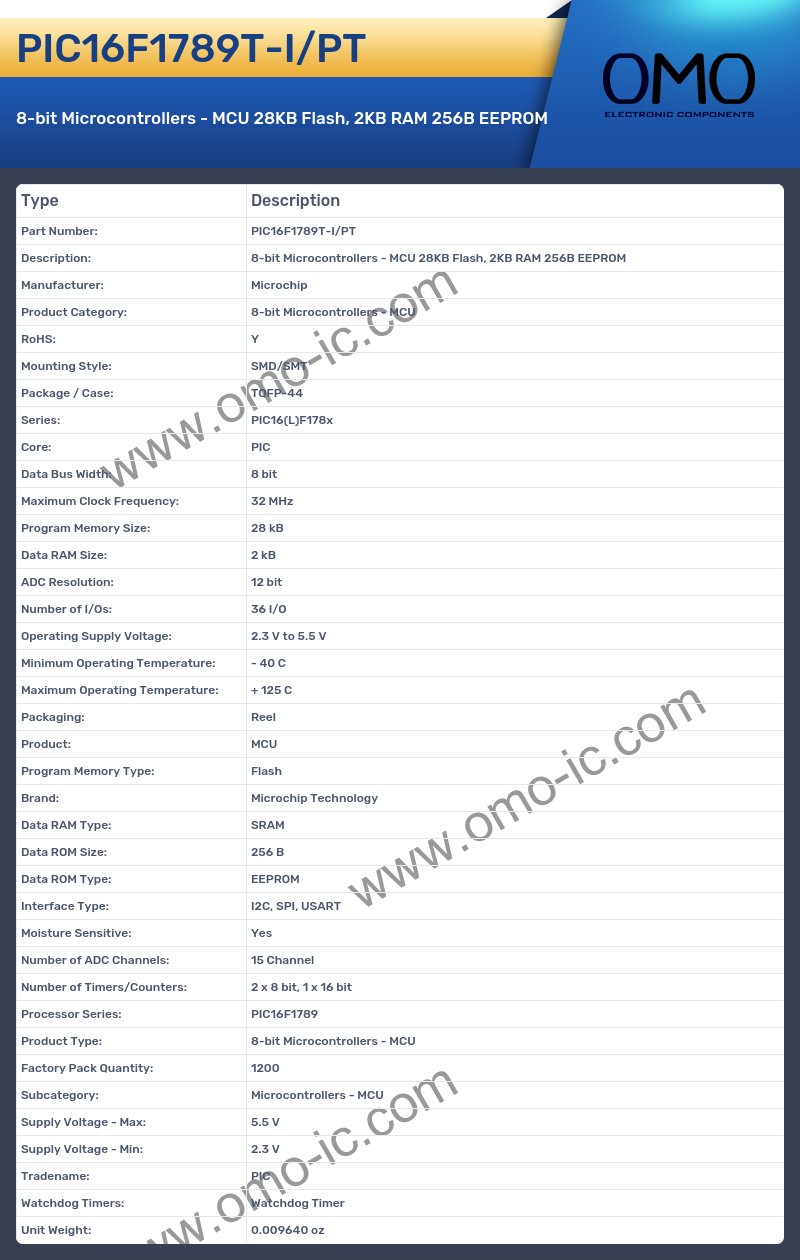 PIC16F1789T-I/PT