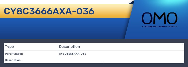 CY8C3666AXA-036