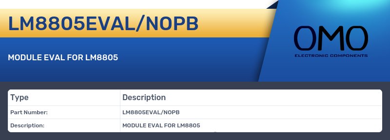 LM8805EVAL/NOPB