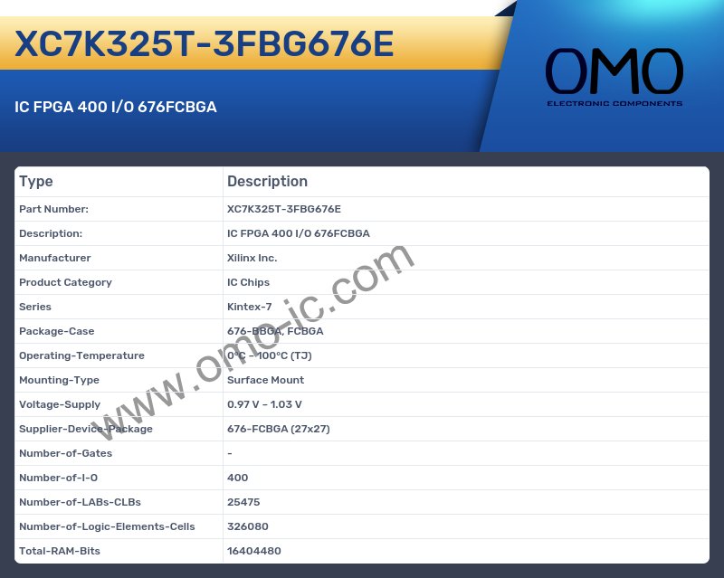 XC7K325T-3FBG676E