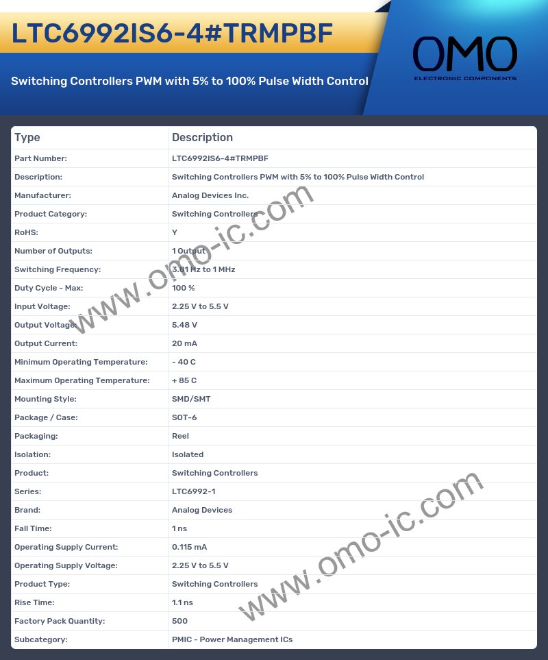 LTC6992IS6-4#TRMPBF