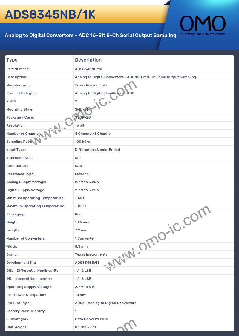 ADS8345NB/1K