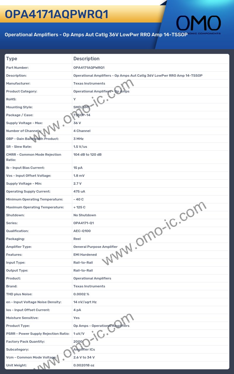 OPA4171AQPWRQ1
