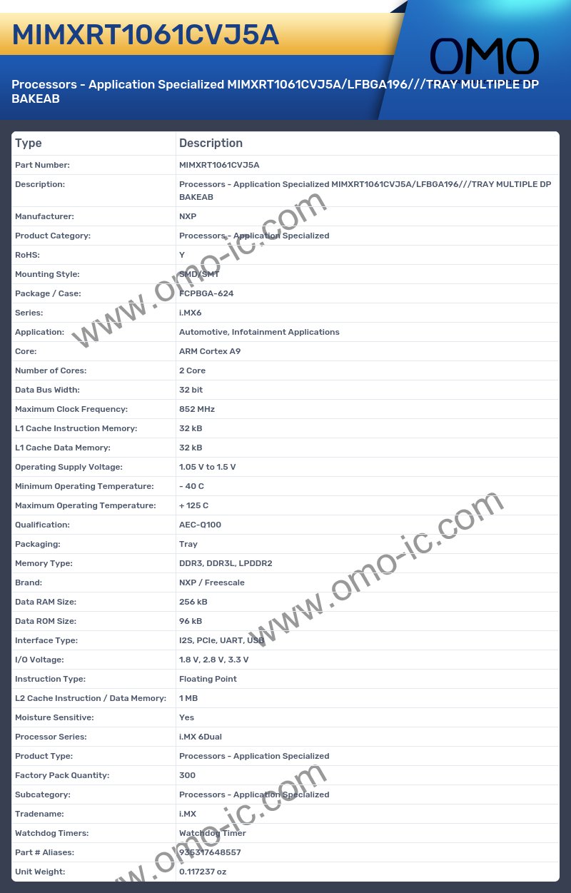 MIMXRT1061CVJ5A