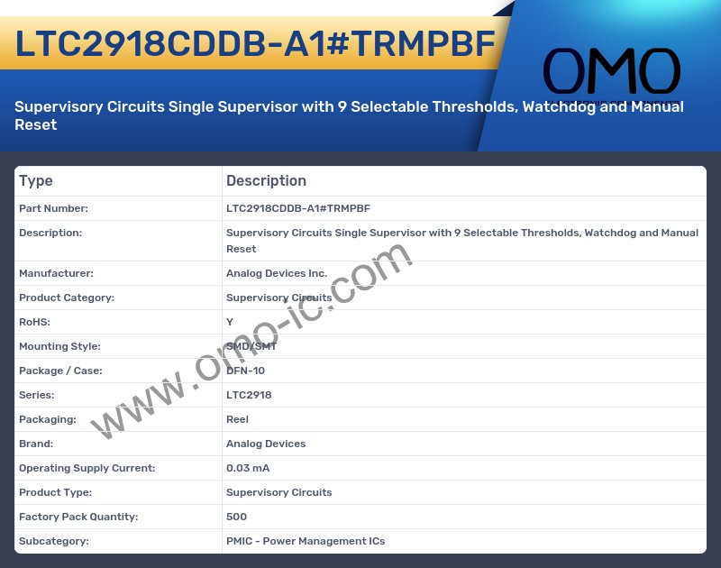 LTC2918CDDB-A1#TRMPBF