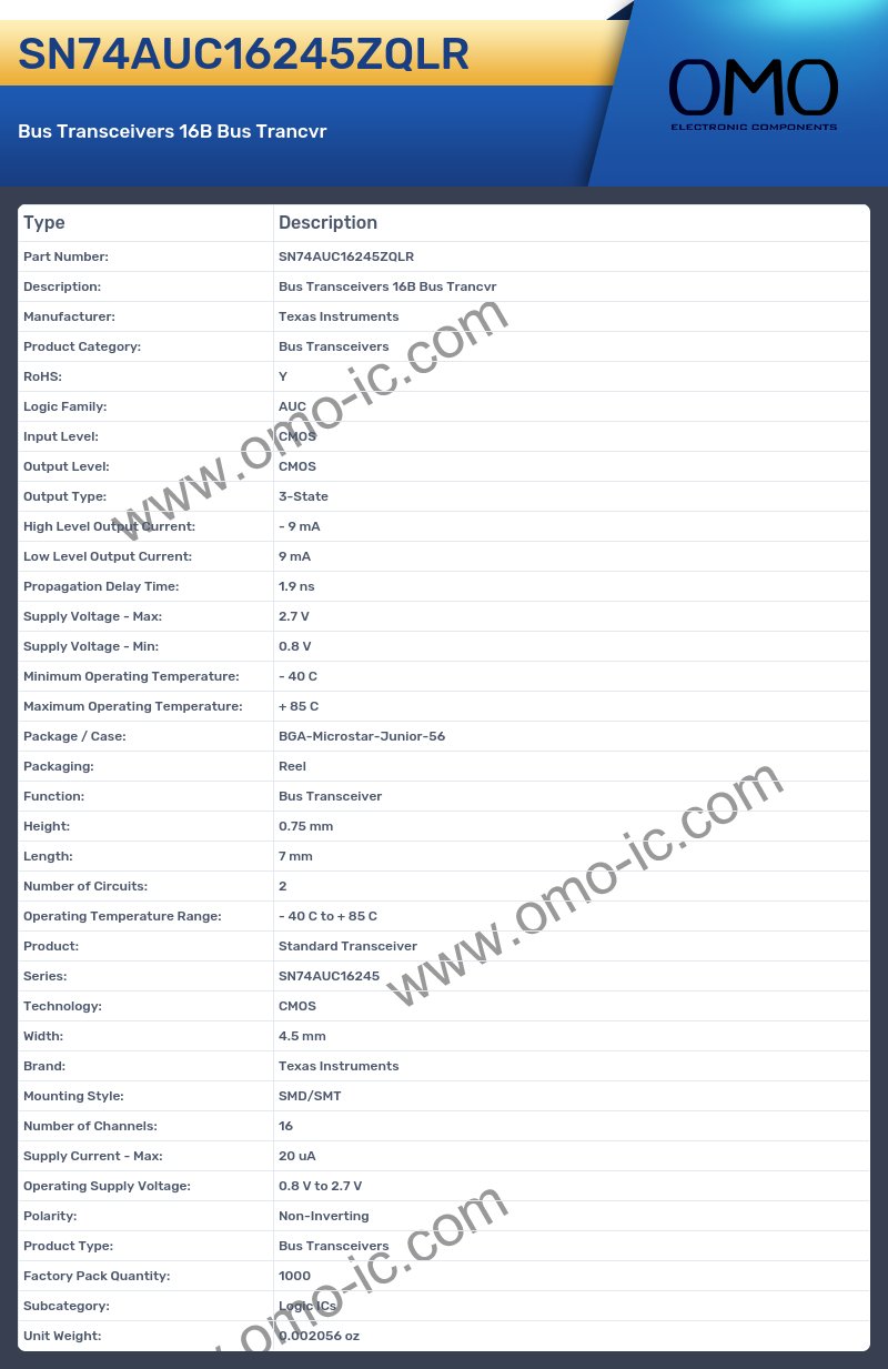 SN74AUC16245ZQLR