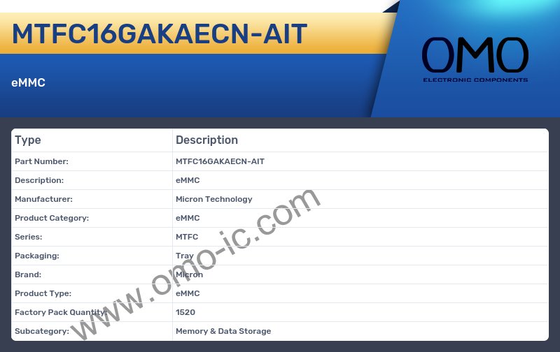 MTFC16GAKAECN-AIT