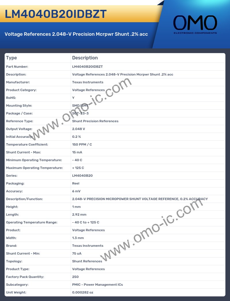 LM4040B20IDBZT