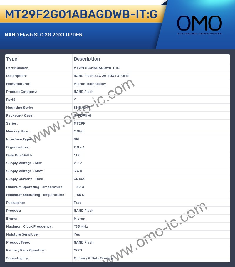 MT29F2G01ABAGDWB-IT:G