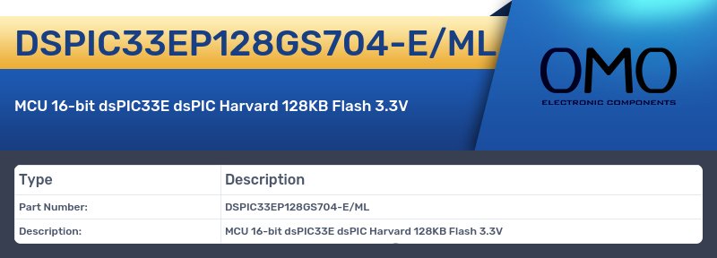 DSPIC33EP128GS704-E/ML