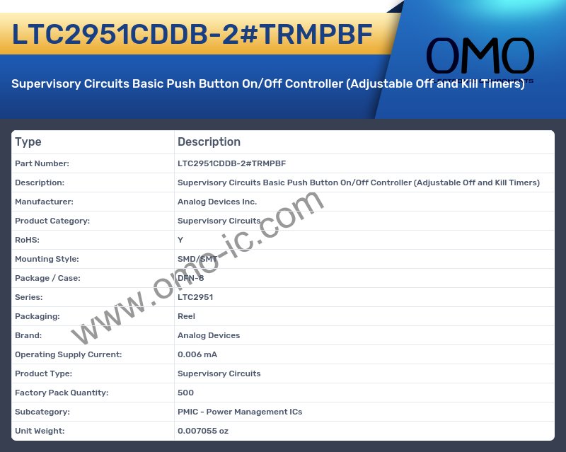 LTC2951CDDB-2#TRMPBF