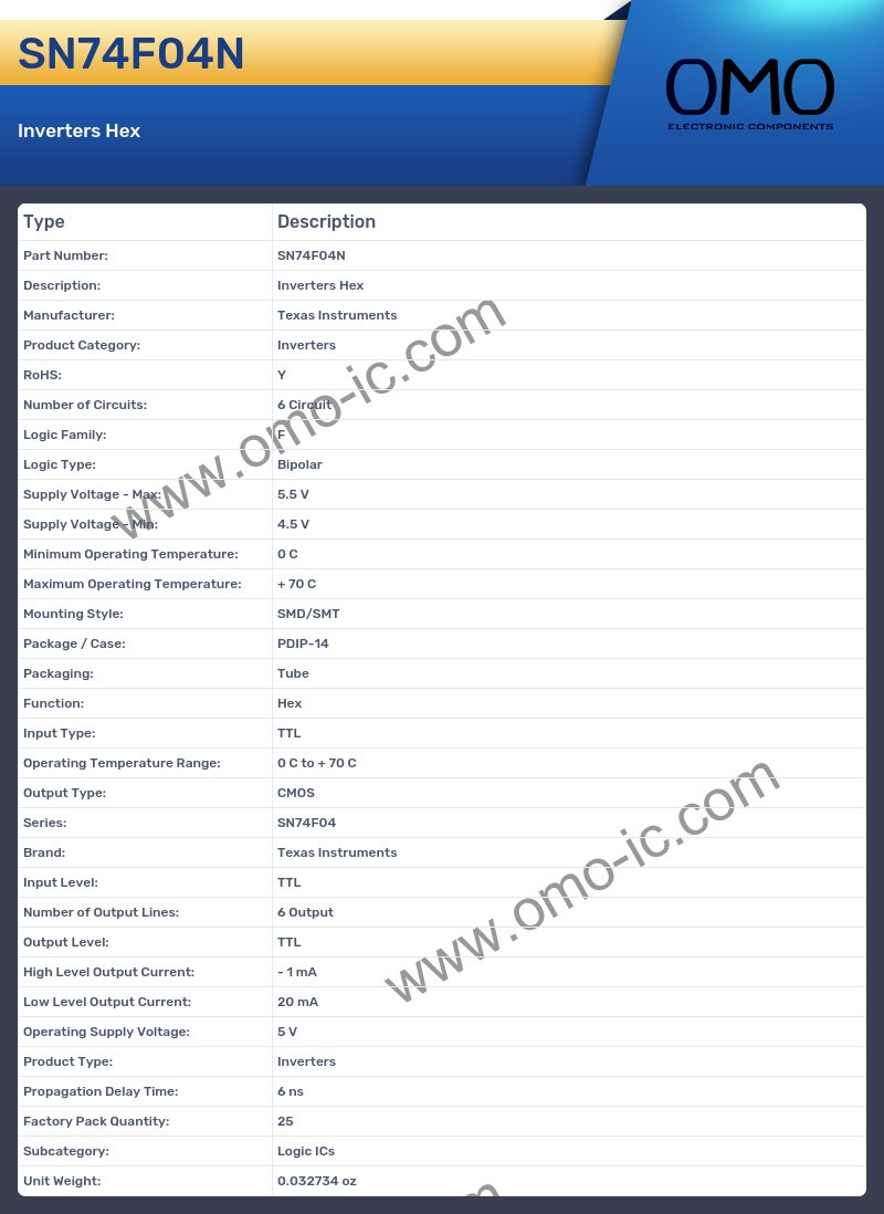 SN74F04N