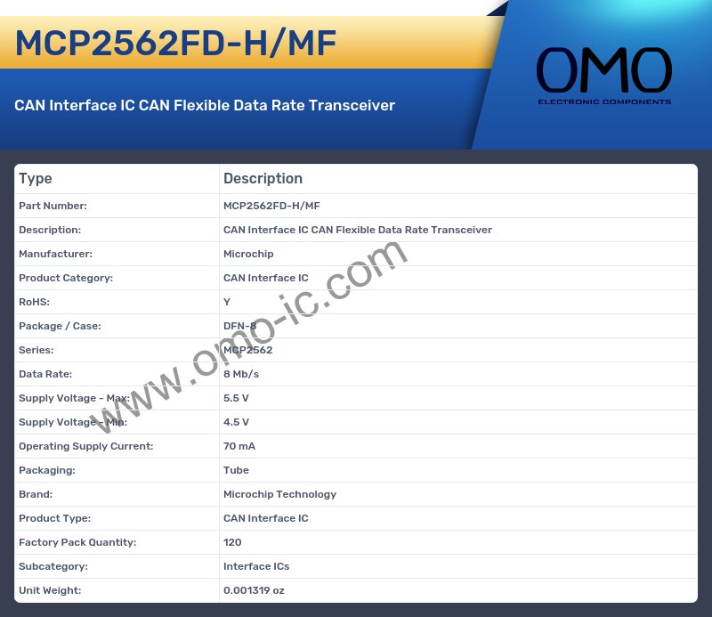 MCP2562FD-H/MF