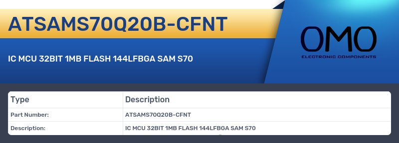 ATSAMS70Q20B-CFNT