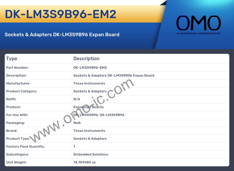 DK-LM3S9B96-EM2