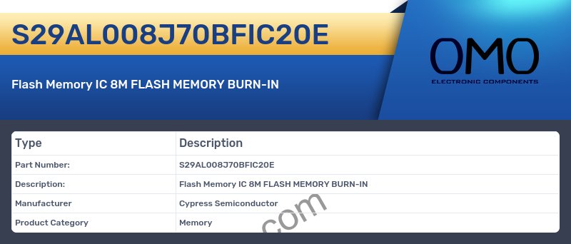 S29AL008J70BFIC20E