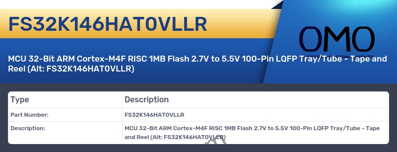 FS32K146HAT0VLLR