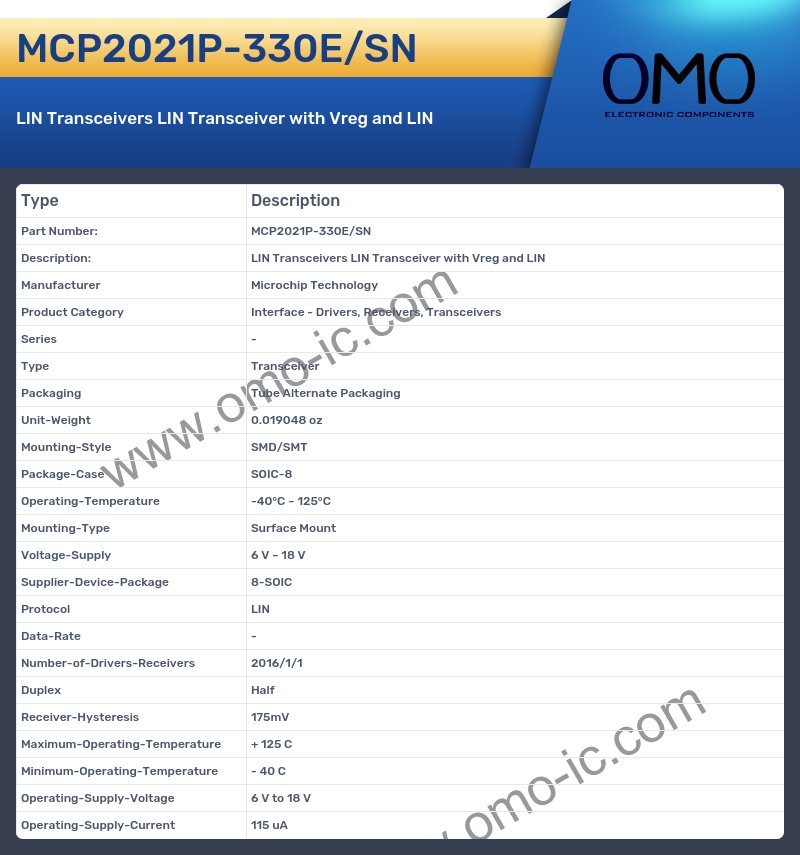 MCP2021P-330E/SN