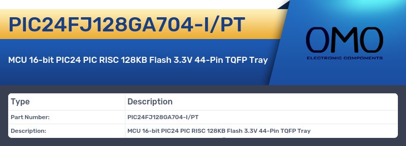 PIC24FJ128GA704-I/PT