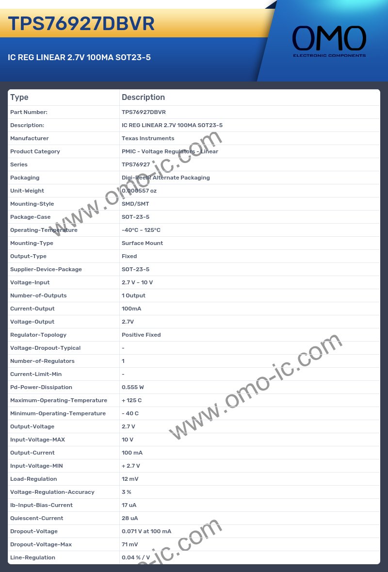 TPS76927DBVR
