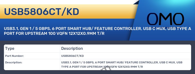 USB5806CT/KD