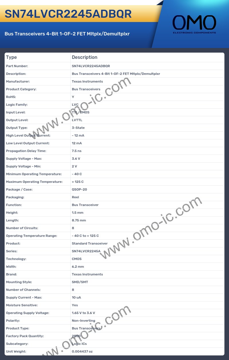 SN74LVCR2245ADBQR
