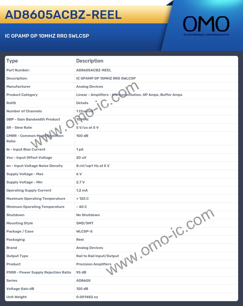 AD8605ACBZ-REEL