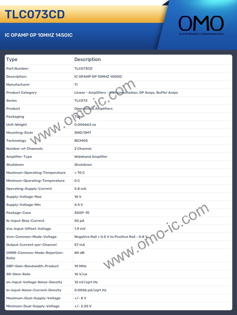 TLC073CD