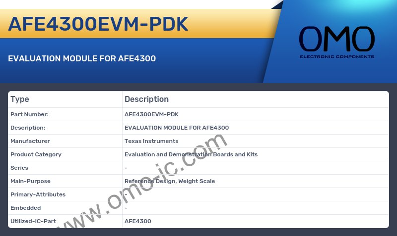 AFE4300EVM-PDK