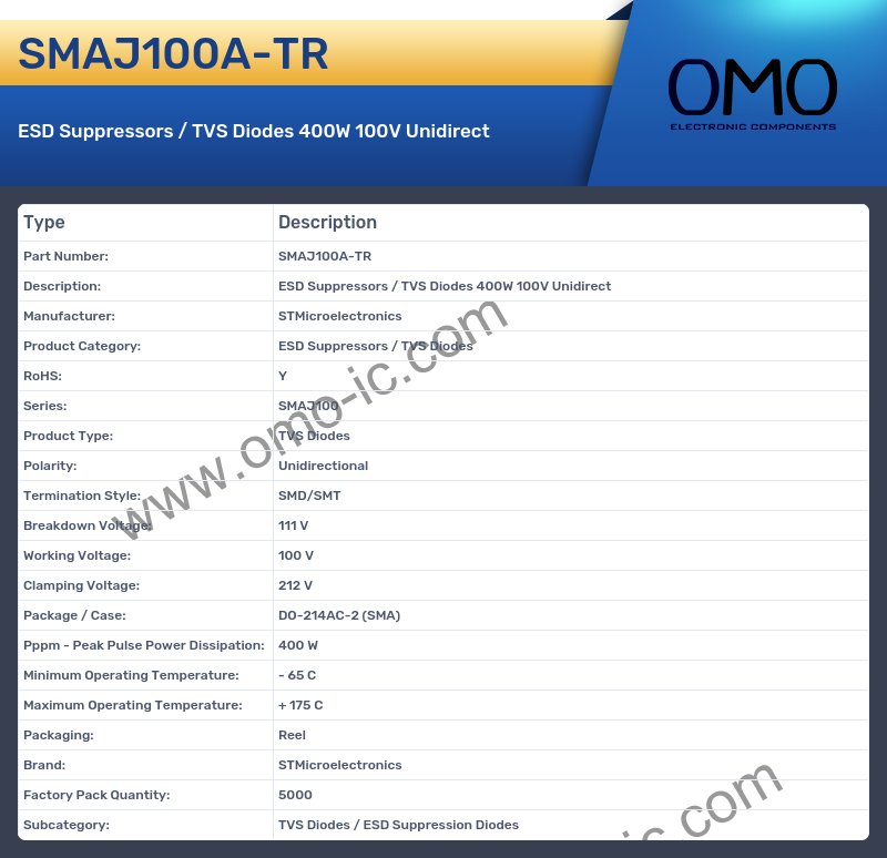 SMAJ100A-TR