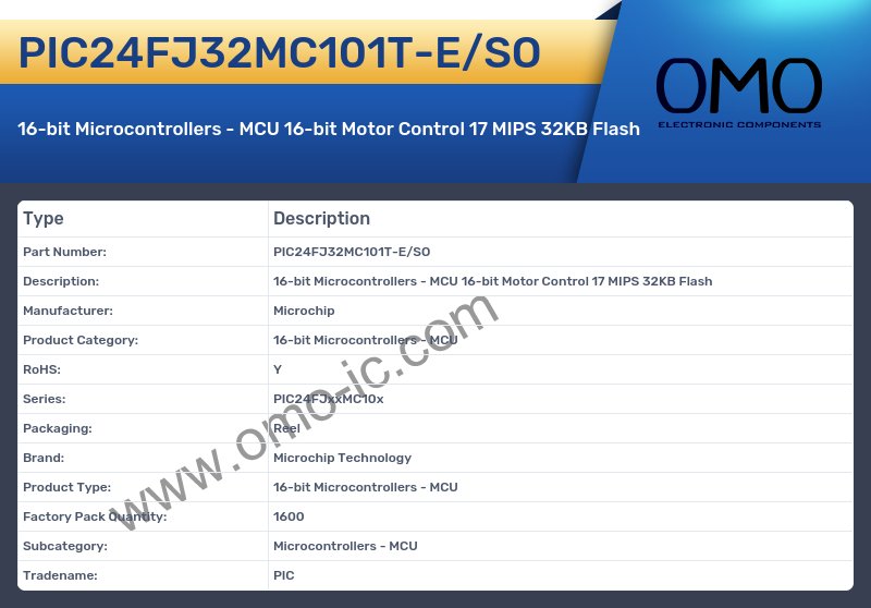 PIC24FJ32MC101T-E/SO