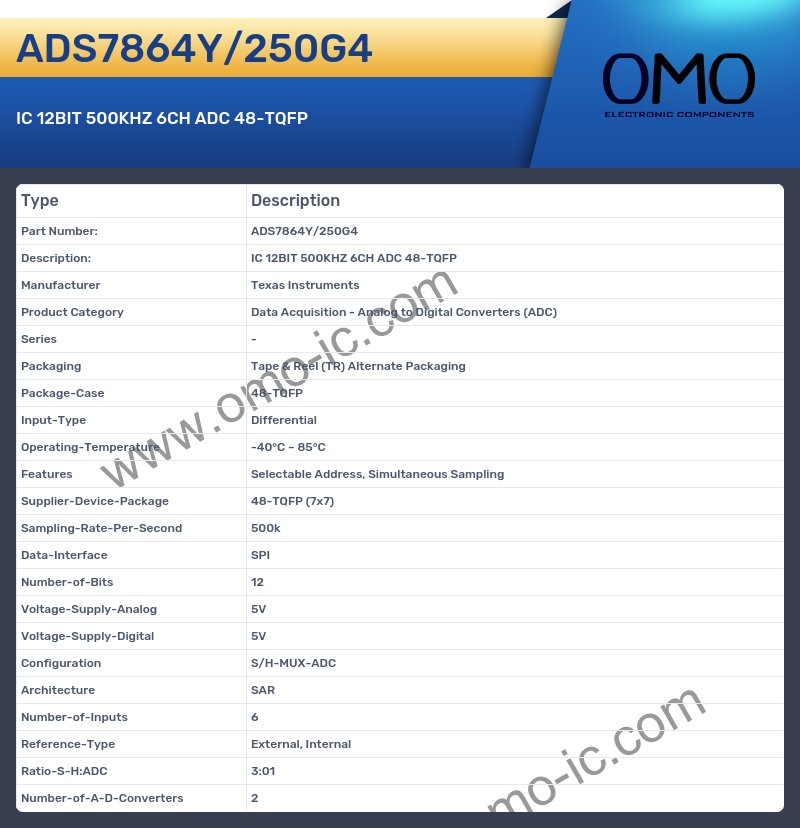 ADS7864Y/250G4