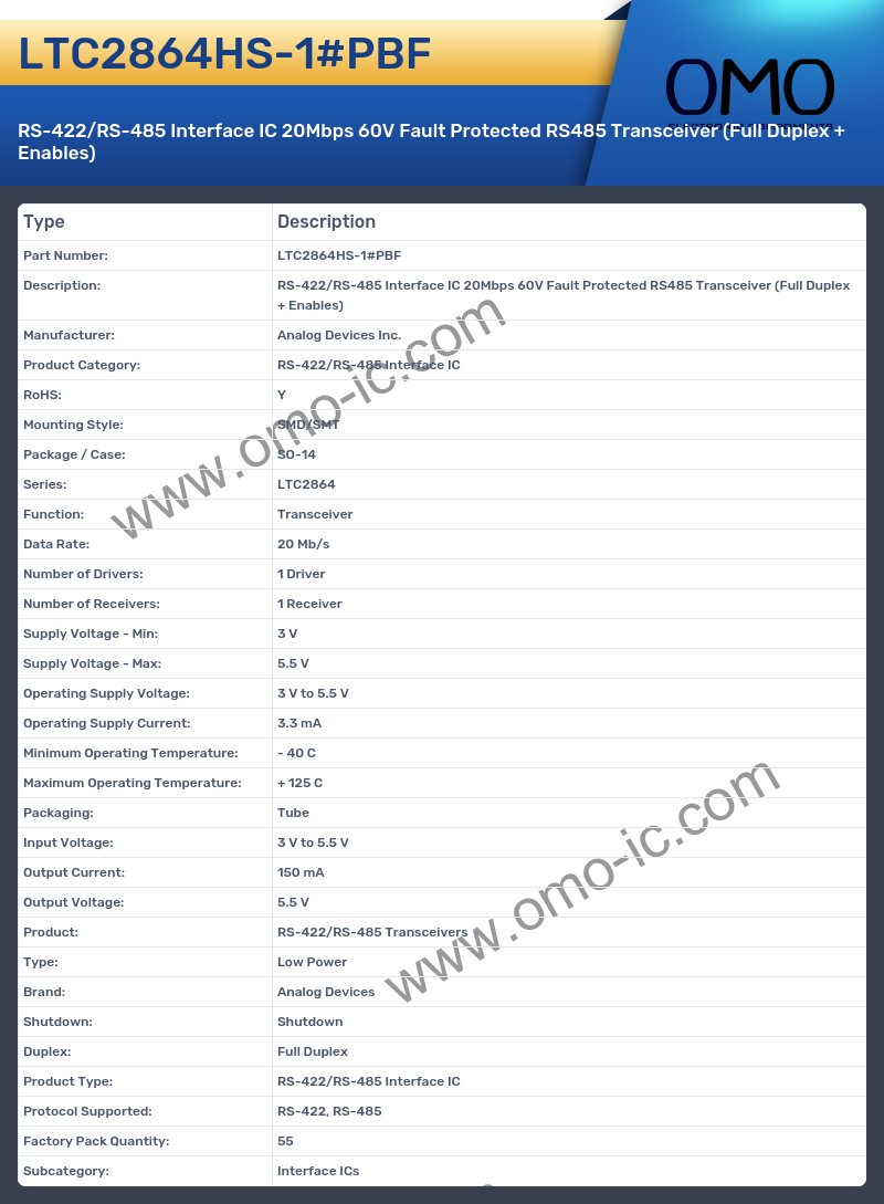 LTC2864HS-1#PBF