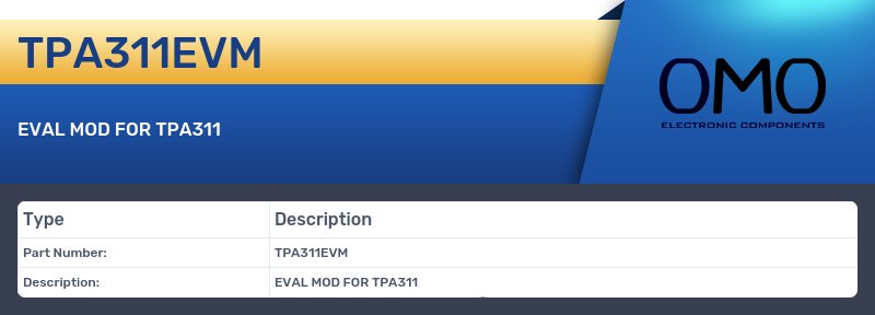 TPA311EVM