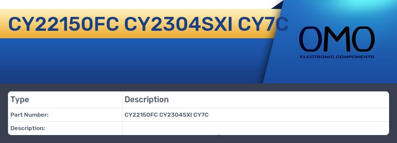 CY22150FC CY2304SXI CY7C