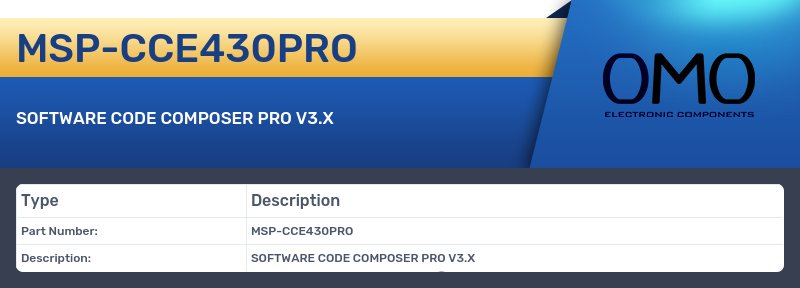 MSP-CCE430PRO