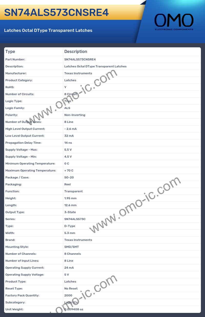 SN74ALS573CNSRE4